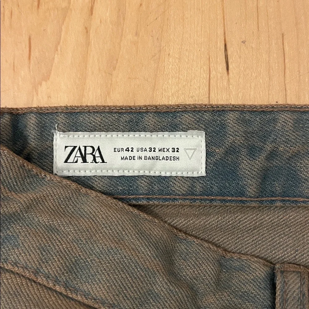 Zara Washed Straight Jean - Picture 2 of 5